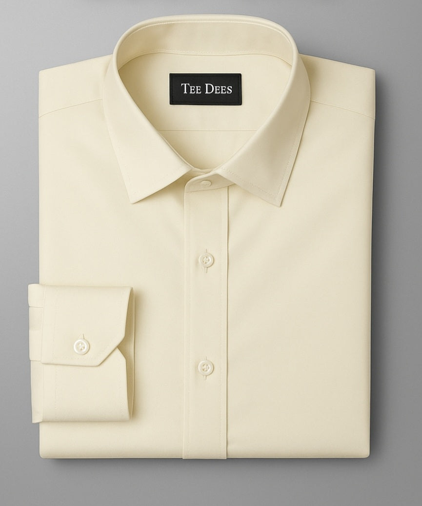 Cream/Boski Color Shalwar Kameez - Wash n Wear