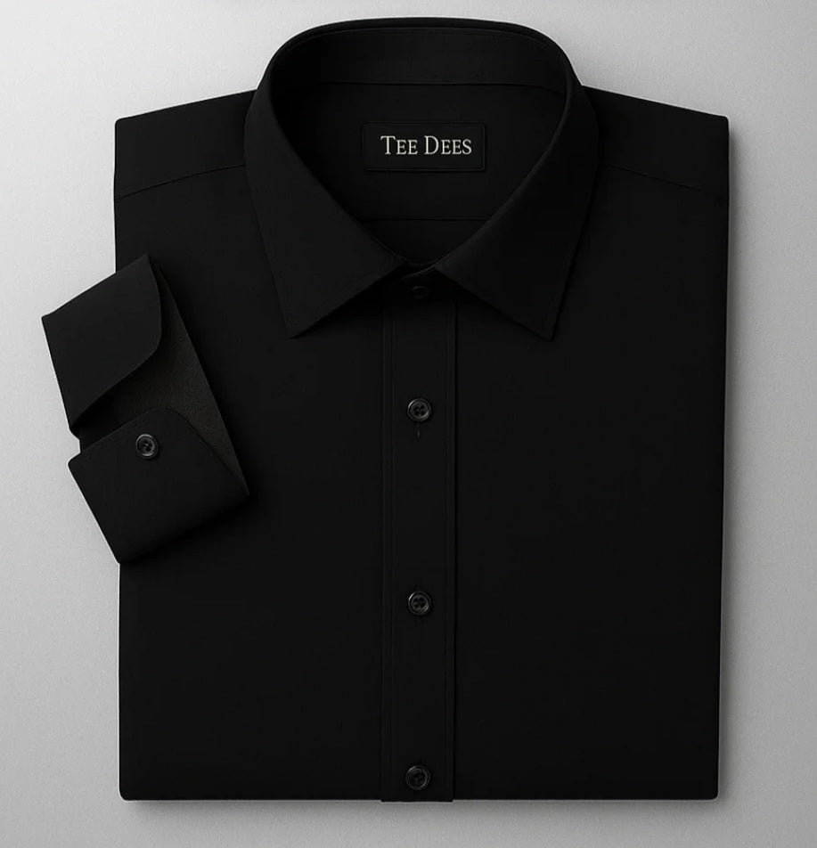 Wash and Wear Black Shalwar Kameez Full Suit