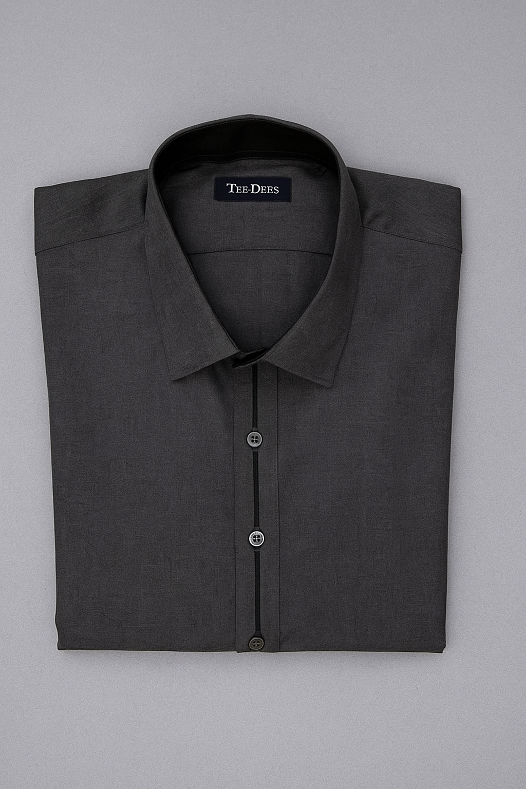 Charcoal Grey Shalwar Kameez - Woolen Blend