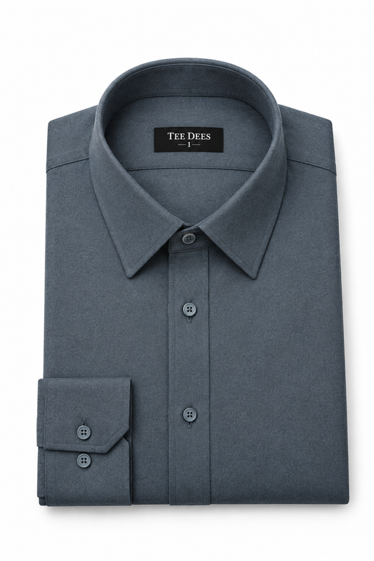 Grey Worsted Woolen Shalwar Kameez