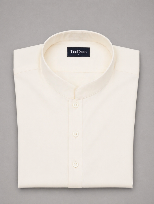 Men's Off-White Kurta Shalwar - Wash n Wear
