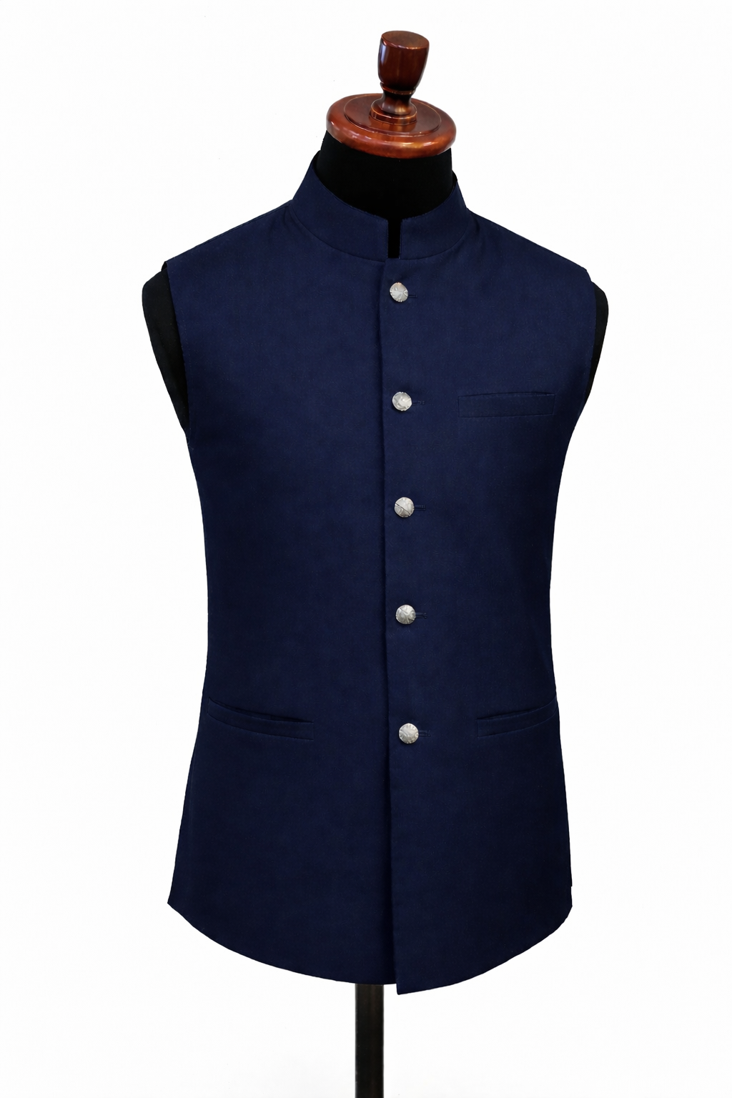 Men's Navy Blue Suiting Waistcoat