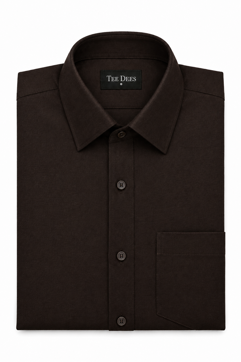 Chocolate Brown Woolen Blend Shalwar Kameez