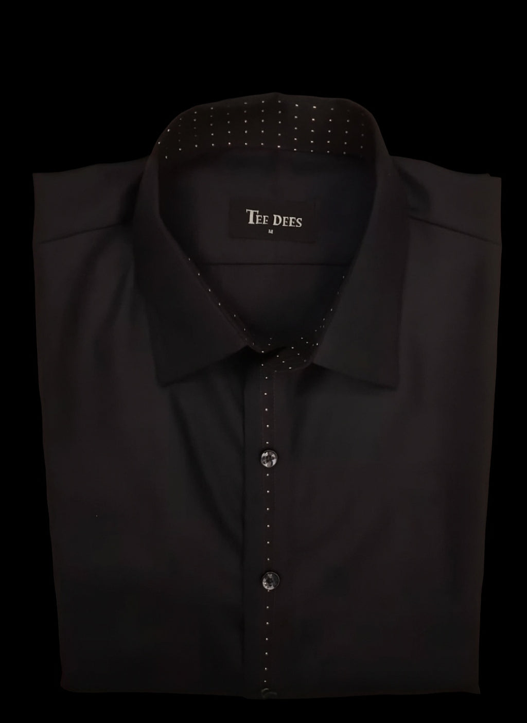 Navy Bue Shalwar Kameez with Contrast - Poly-Viscose